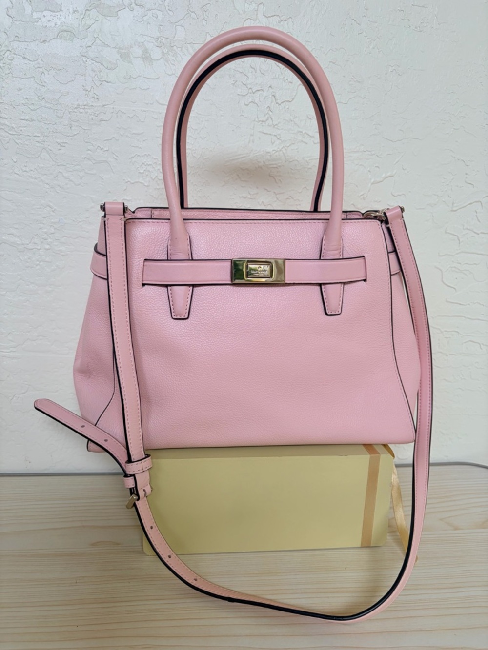 Kate Spade Lucia Leather Satchel/Crossbody